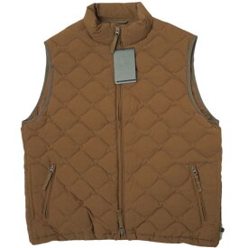 DAIWA PIER39 ダイワ ピア39 22AW TECH QUILT STAND COLLAR LINER VEST テックキルトスタンドカラーライナーベスト BJ-24022W M(JP) BROWN ダウン キルティング アウター【新古品】【中古】【DAIWA PIER39】