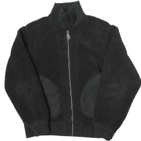 RRL ダブルアールエル 22SS FLEECE JACKET パイルフリースジャケット 782857065001 L BLACK Double RL ボア ジップアップ ブルゾン アウター【中古】【RRL】