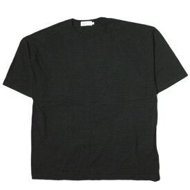 Graphpaper グラフペーパー 日本製 Suvin S/S Crew Neck Knit スビンコットンショートスリーブクルーネックニット GU191-80063 2 BLACK セーター 半袖 プルオーバー トップス【中古】【Graphpaper】