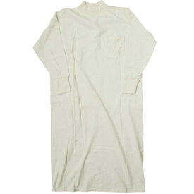 GOODWEAR x BEAMS BOY グッドウェア ビームスボーイ 別注 アメリカ製 モックネックロングスリーブワンピース M Natural 長袖 トップス【中古】【GOODWEAR × BEAMS BOY】