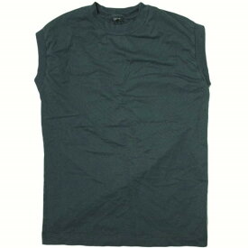 LOEFF ロエフ 日本製 スビンコットン フレンチスリーブカットソー 8817-699-0006 FREE DK.Green Tシャツ ユナイテッドアローズ トップス【中古】【LOEFF】