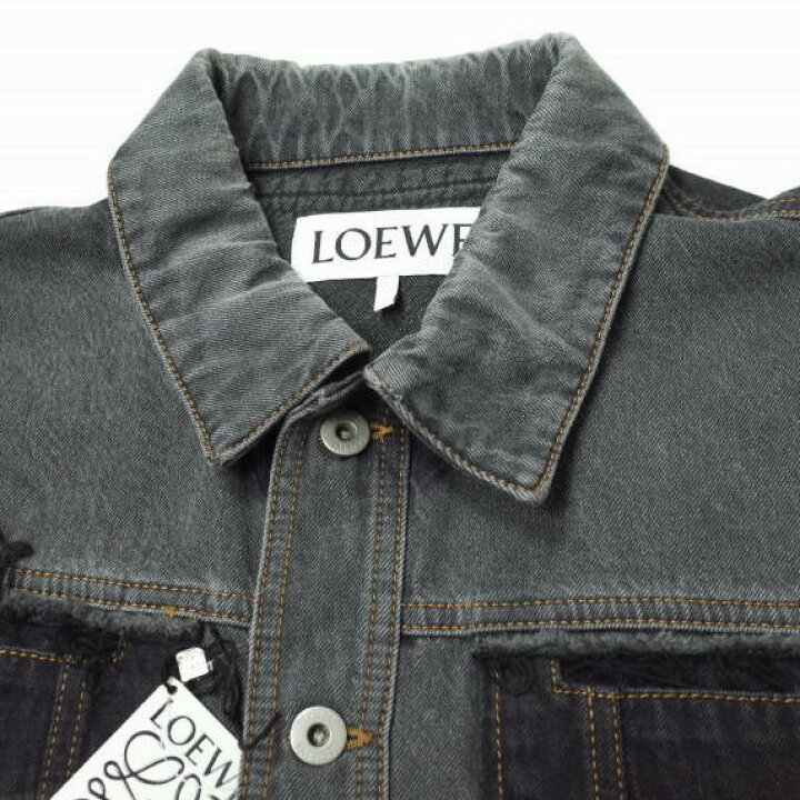 楽天市場】LOEWE ロエベ 22AW イタリア製 FADED DENIM JACKET フェード 