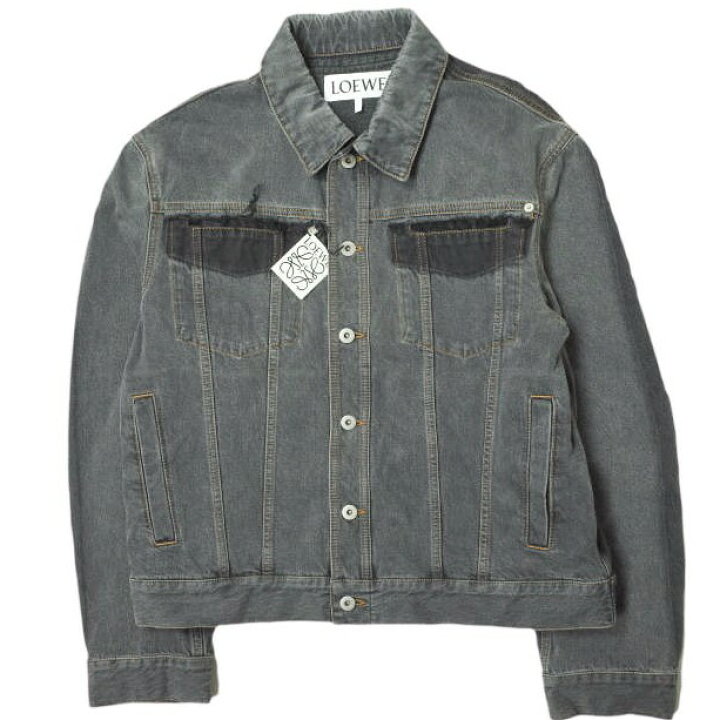 楽天市場】LOEWE ロエベ 22AW イタリア製 FADED DENIM JACKET フェード 