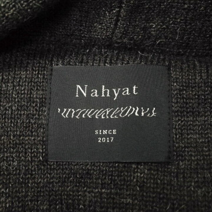楽天市場】Nahyat ナヤット 日本製 7G MERINO WOOL KNIT CARDIGAN 