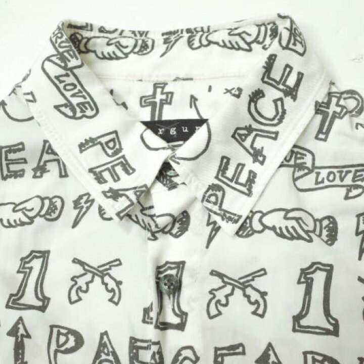 楽天市場】roarguns ロアーガンズ 23SS 日本製 GRAFFITI PRINT SHIRT 