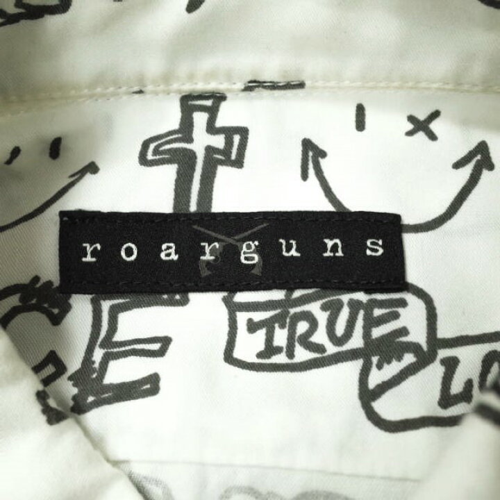 楽天市場】roarguns ロアーガンズ 23SS 日本製 GRAFFITI PRINT SHIRT 