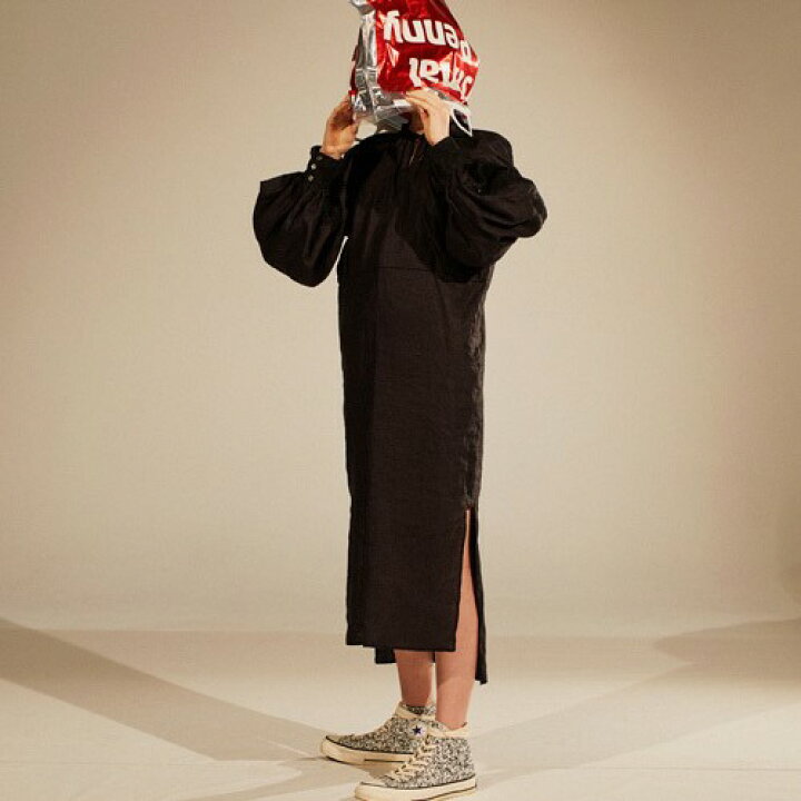 楽天市場】HOLIDAY ホリデイ 日本製 HEAVY LINEN DRESS ヘビーリネン  