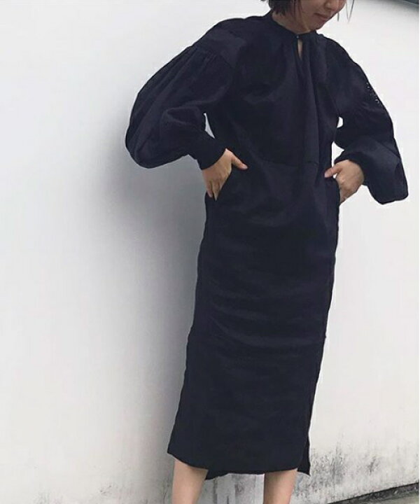 楽天市場】HOLIDAY ホリデイ 日本製 HEAVY LINEN DRESS ヘビーリネン  