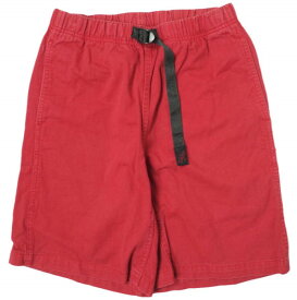 GRAMICCI グラミチ Gramicci Shorts コットンツイルクライミングショーツ 1117-56J S レッド イージー ショートパンツ ボトムス【中古】【GRAMICCI】