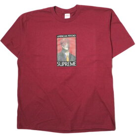 SUPREME シュプリーム 23AW アメリカ製 American Psycho Tee アメリカンサイコTシャツ XL Cardinal WEEK7 半袖 トップス【新古品】【中古】【SUPREME】
