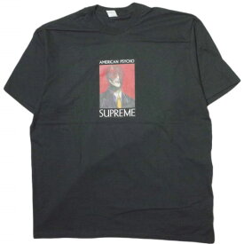 SUPREME シュプリーム 23AW アメリカ製 American Psycho Tee アメリカンサイコTシャツ XL Black WEEK7 半袖 トップス【新古品】【中古】【SUPREME】
