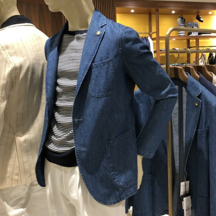 楽天市場】giannetto ジャンネット 22SS イタリア製 2ボタン デニム 