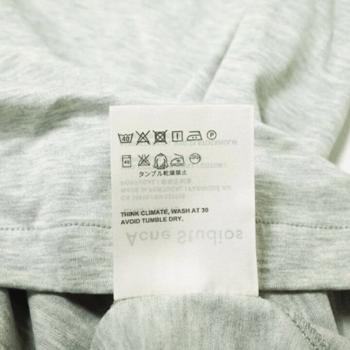 楽天市場】Acne Studios アクネストゥディオズ ENIS VネックTシャツ S 