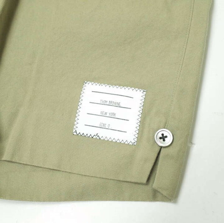 楽天市場】THOM BROWNE トムブラウン 日本製 シンチバックコットン 