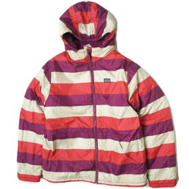 PATAGONIA パタゴニア 2011年製 Kids' Dynamite Duo Jacket キッズ ダイナマイトデュオジャケット 64200 XL(14) TME パープル リバーシブル ボアフリース アウター【中古】【PATAGONIA】