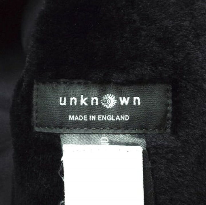 楽天市場】UNKNOWN アンノウン イギリス製 フーデッドムートンコート 