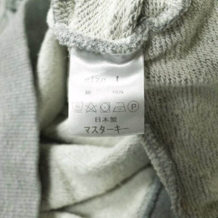 楽天市場】masterkey マスターキー 21AW 日本製 3B-SWEAT BEETHOVEN 