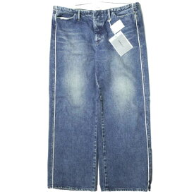 TANAKA タナカ 23SS 日本製 THE SELVEDGE JEAN TROUSERS ザ セルビッチジーンズトラウザーズ ST-128 33 VINTAGE BLUE デニムパンツ カイハラ ボトムス【中古】【TANAKA】