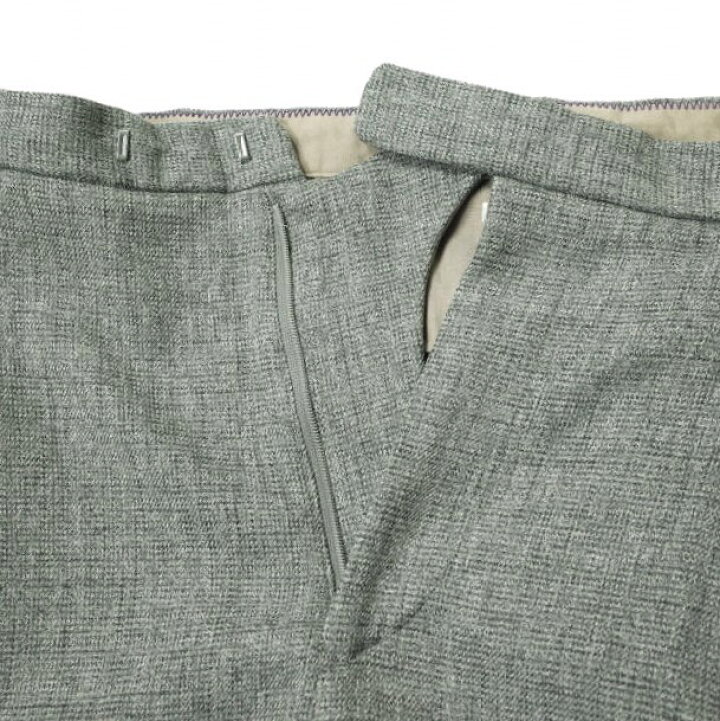 楽天市場】mando マンド 20AW 日本製 PE TWEED TUCK SARROUEL PANTS 