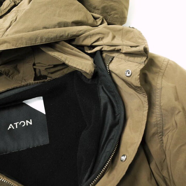 楽天市場】ATON エイトン AIR VENTILE FISHTAIL COAT フィッシュテール 