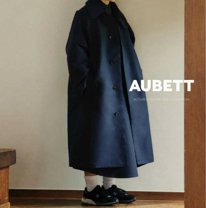 楽天市場】AUBETT オーベット 21AW 日本製 DOUBLE CLOTH BAL COLLAR 