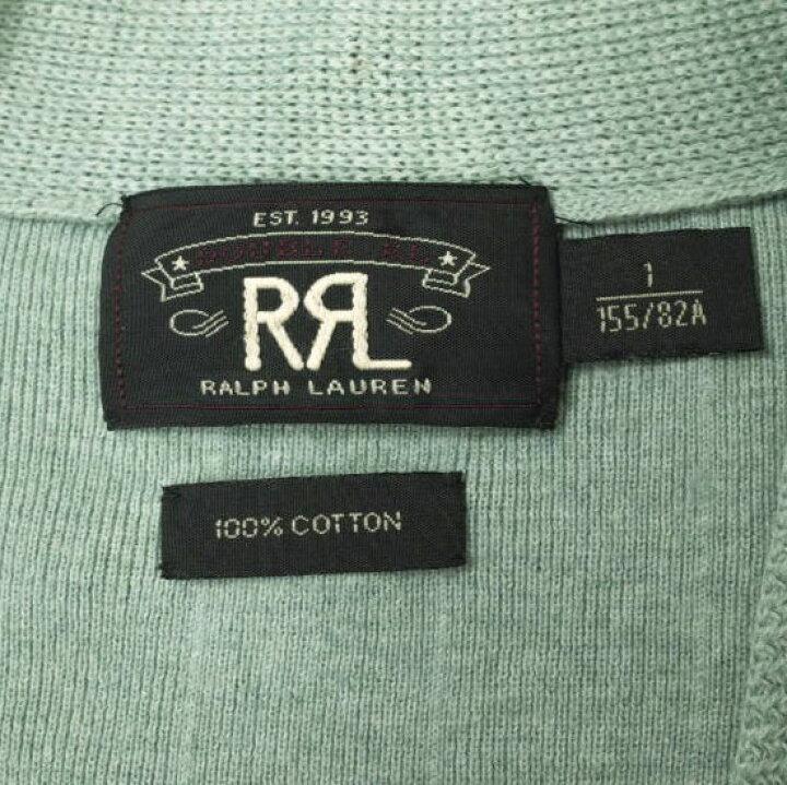 楽天市場】RRL ダブルアールエル コットンニットVネックカーディガン 