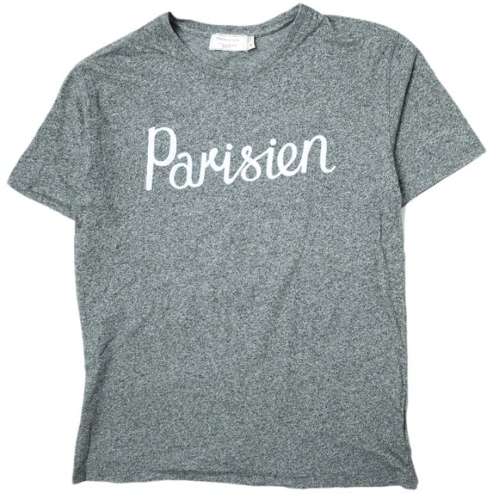 楽天市場】MAISON KITSUNE メゾンキツネ PARISIEN TEE パリジャン ロゴ 