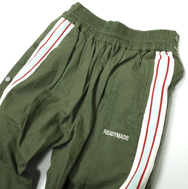 楽天市場】READYMADE レディメイド 日本製 SIDE SNAP TRACK PANTS 