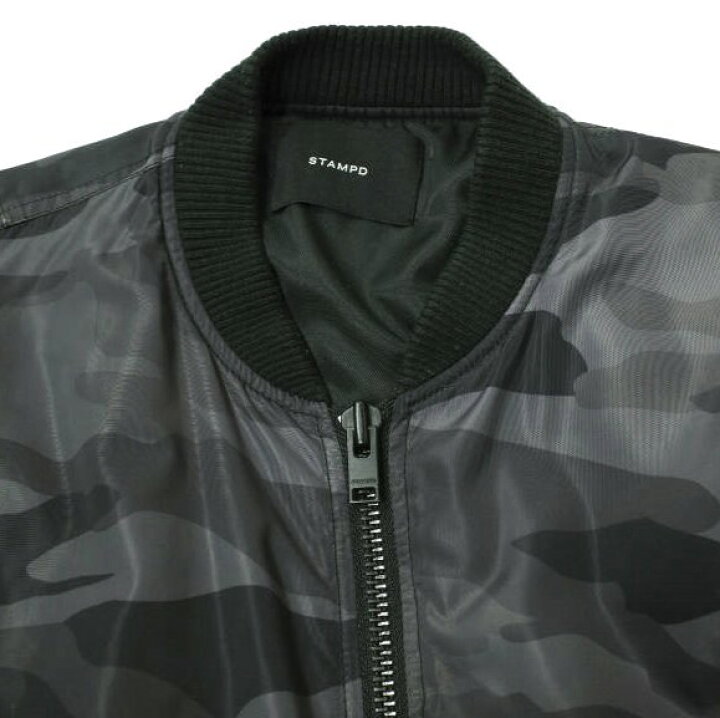 楽天市場】STAMPD スタンプド Camouflage Tech Zip Bomber Jacket 
