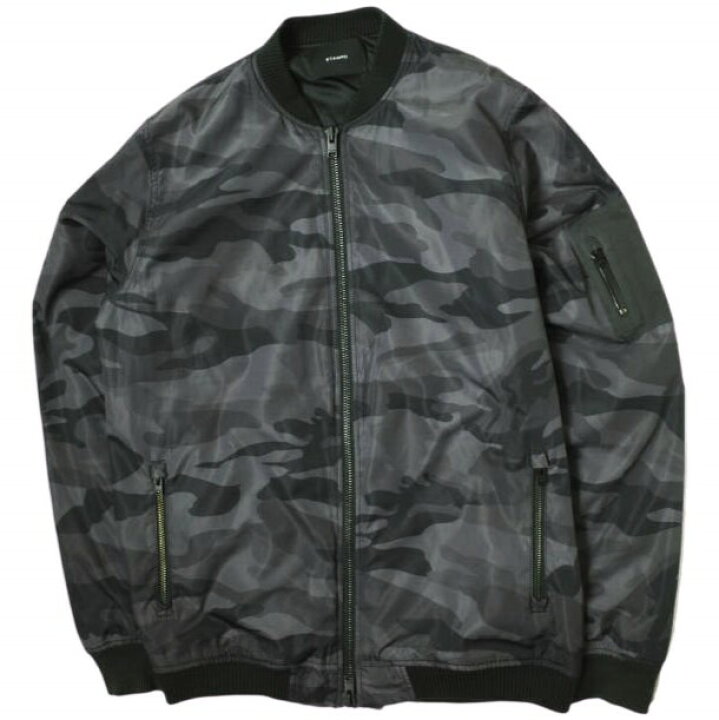 楽天市場】STAMPD スタンプド Camouflage Tech Zip Bomber Jacket  