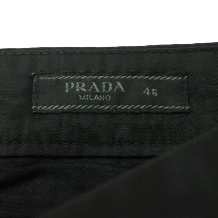 楽天市場】PRADA プラダ 19AW ジップデザイン ナイロンテーパード 