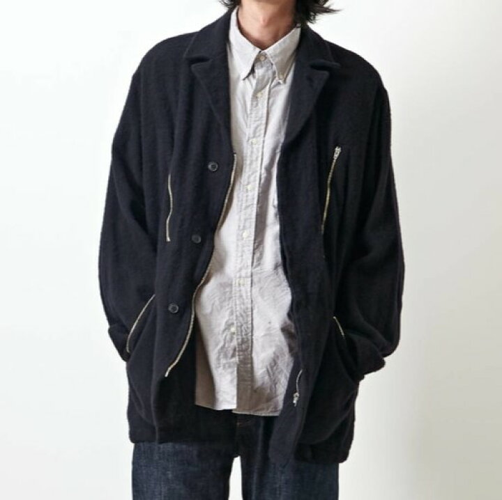 楽天市場】COMOLI コモリ 23AW 日本製 縮絨ウール ミリタリー  