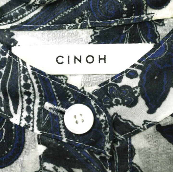 楽天市場】CINOH チノ 19AW 日本製 ペイズリーシャツ 19WST003 36 