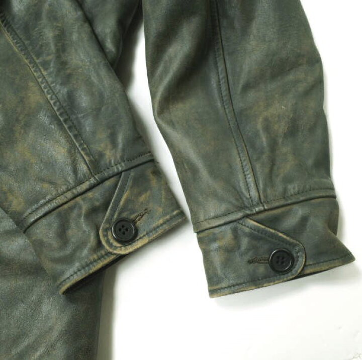 楽天市場】RRL ダブルアールエル INDIGO LEATHER CAR COAT インディゴ 