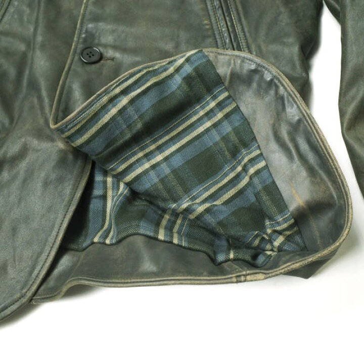 楽天市場】RRL ダブルアールエル INDIGO LEATHER CAR COAT インディゴ 