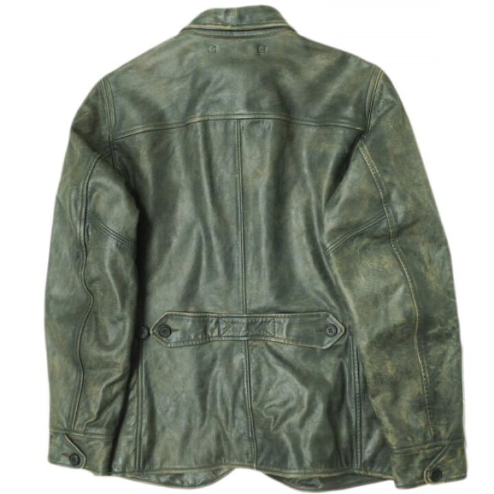 楽天市場】RRL ダブルアールエル INDIGO LEATHER CAR COAT 