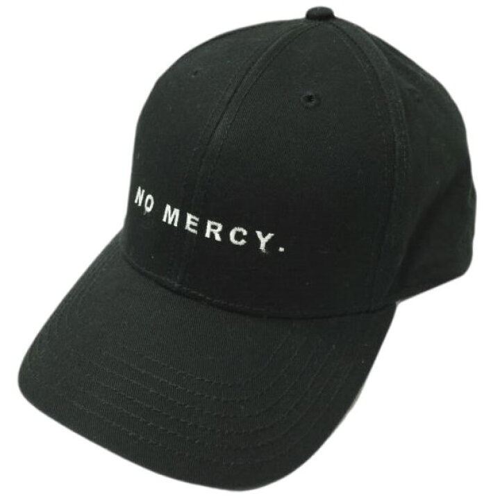 楽天市場】QALB カルブ NO MERCY. CAP ロゴ刺繍 6パネルキャップ Free 