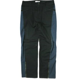 FACETASM ファセッタズム 23SS 日本製 MOTORCYCLE PANTS モーターサイクルパンツ ABH-PT-M05 4 BLACK/NAVY ボトムス【中古】【FACETASM】