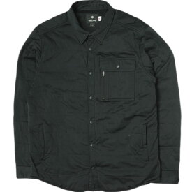 snow peak スノーピーク Flexible Insulated Shirt フレキシブルインサレーテッドシャツ SW-17AU008 L BLACK 中綿 シャツジャケット トップス【中古】【snow peak】