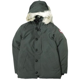 CANADA GOOSE カナダグース カナダ製 CHATEAU PARKA Fusion Fit シャトーパーカ フュージョンフィット 3426MA M GRAPHITE グラファイト グレー ファー付き フーデッド ダウンジャケット 定価234,300円 アウター【新古品】【中古】【CANADA GOOSE】