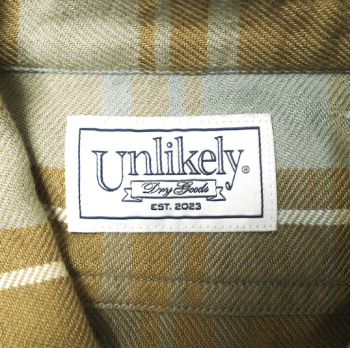 楽天市場】Unlikely アンライクリー 23AW 日本製 Elbow Patch Flannel 
