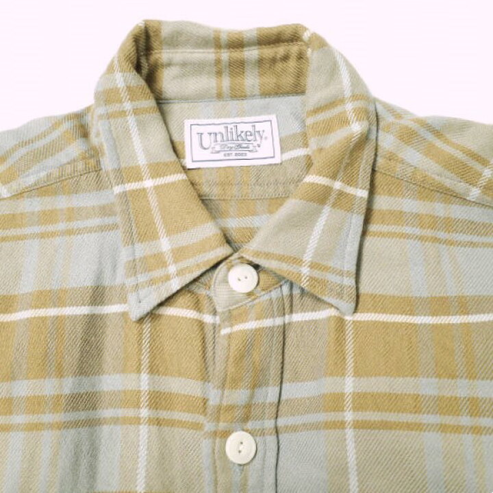 楽天市場】Unlikely アンライクリー 23AW 日本製 Elbow Patch Flannel 
