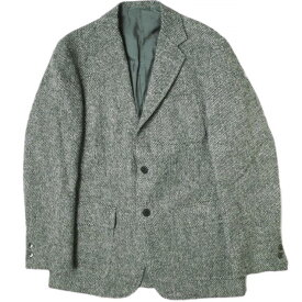 BEAMS PLUS ビームスプラス 日本製 W.BILL SHETLAND TWEED SPORT COAT オーダーフェア限定 ツイードスポーツコート 11-16-1600-564 M(オーダーサイズ) メランジグレー 3B テーラードジャケット アウター【中古】【BEAMS PLUS】