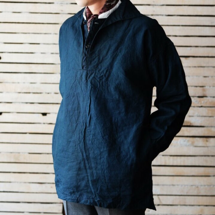 楽天市場】OUTIL ウティ 日本製 CHEMISIER JOINVILLE リネンセーラー  