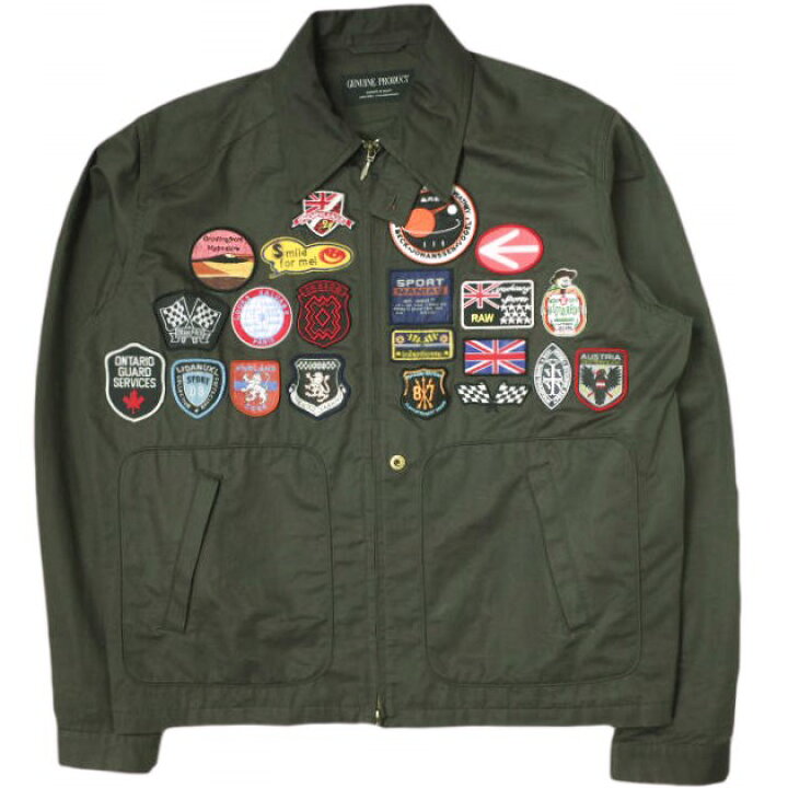 楽天市場】ESSAY エッセイ 22AW 日本製 DRIZZLER PATCH JACKET (J-2 