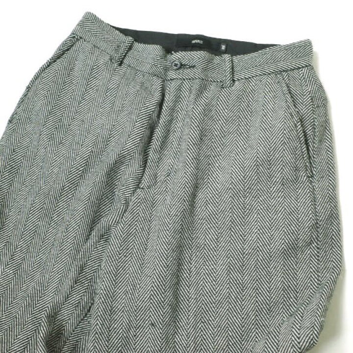 楽天市場】VAPORIZE ヴェイパライズ 23AW Herringbone Wide Slacks 