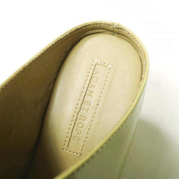 楽天市場】ADAM ET ROPE アダムエロペ 23SS ウッドソールサボ GAA03030 