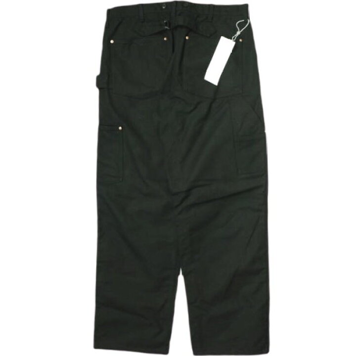 COMOLI 黒 コットンダブルニー - ワークパンツ・カーゴパンツ  