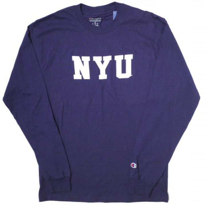 楽天市場】Champion チャンピオン NYU College L/S Tee ニューヨーク 
