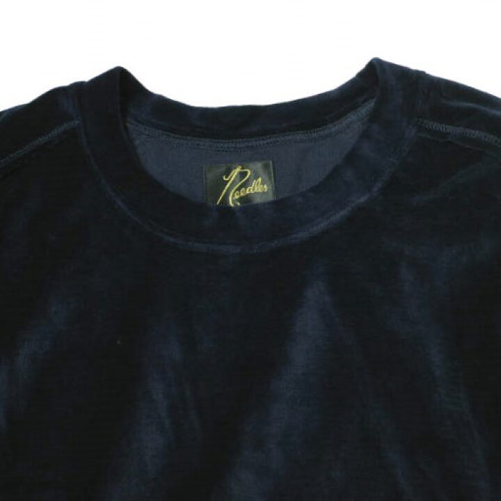 楽天市場】Needles ニードルス 日本製 VELOUR L/S TEE ベロアロング 